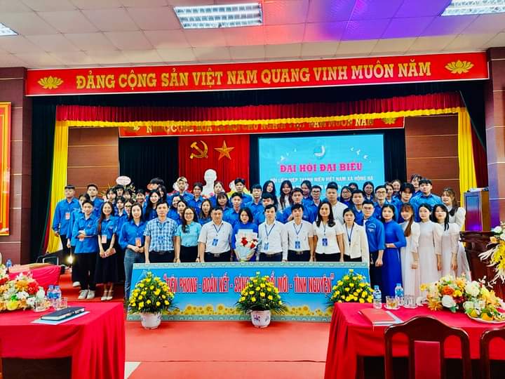 Đại hội đại biểu Hội Liên hiệp Thanh niên Việt Nam xã Hồng Hà Lần thứ V, nhiệm kỳ 2024 - 2029